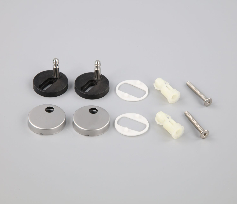 Tianyun Custom Toilet Seat Mounting Support with Nylon Expansion Top Fixing for Soft Close Hinge