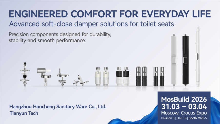 Tianyun Tech to Exhibit at MosBuild 2026 Showcasing Advanced Soft Close Damper Solutions
