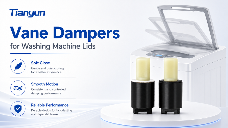 Tianyun Washing Machine Lid Damper Solution: Built for Reliable Soft Close Performance Under Demanding Conditions