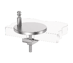 Adjustable Quick-Release Toilet Seat Mounting Base with Wedge-Lock Top Fixing Kit