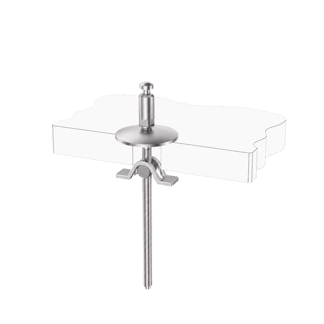 Quick Release Toilet Seat Hinge Base Fixed Position Top Fix Mount with Arch Lock product view