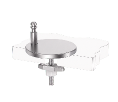 Adjustable Push Button Quick Release Toilet Seat Top Fixing Kit with Boat Type Lock