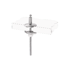 Quick Release Top Fix Toilet Seat Hinge with Fixed Base and Boat Lock Type