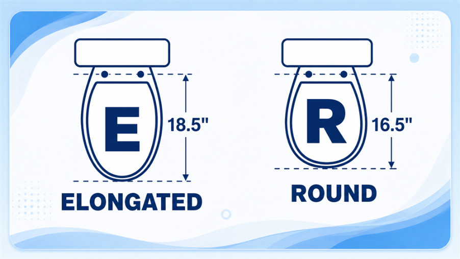Tianyun Toilet Seat Size Guide