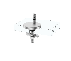 Adjustable Quick-Release Toilet Seat Top Fixing Kit with Pull-Out Base and Special-Shaped Lock