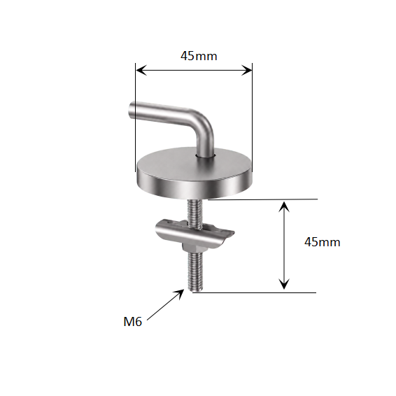 Adjustable Toilet Seat Hinge Base with Slot Lock Top Fixing for Traditional WC Seat Assembly dimensions