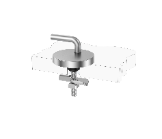 Adjustable Traditional Toilet Seat Hinge Hardware with Special Top Lock for Classic WC Seats