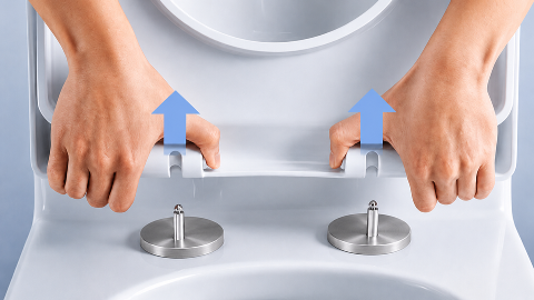 Two Button Quick Release Damper