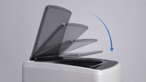 Soft Close Washing Machine Lid