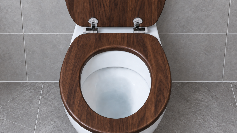 Wooden Toilet Seat