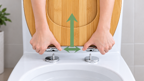Bamboo Toilet Seat