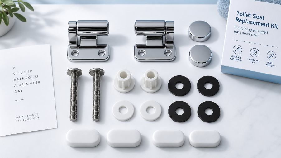 That Wobbly Seat? The Right Toilet Seat Replacement Kit Ends It