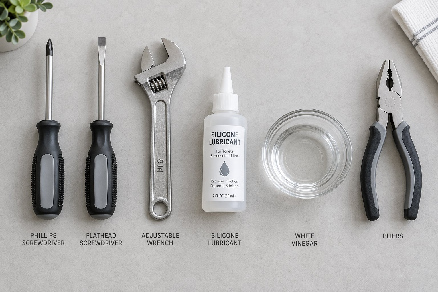 essential tools for diagnosing and repairing soft close toilet seat hinge problems at home