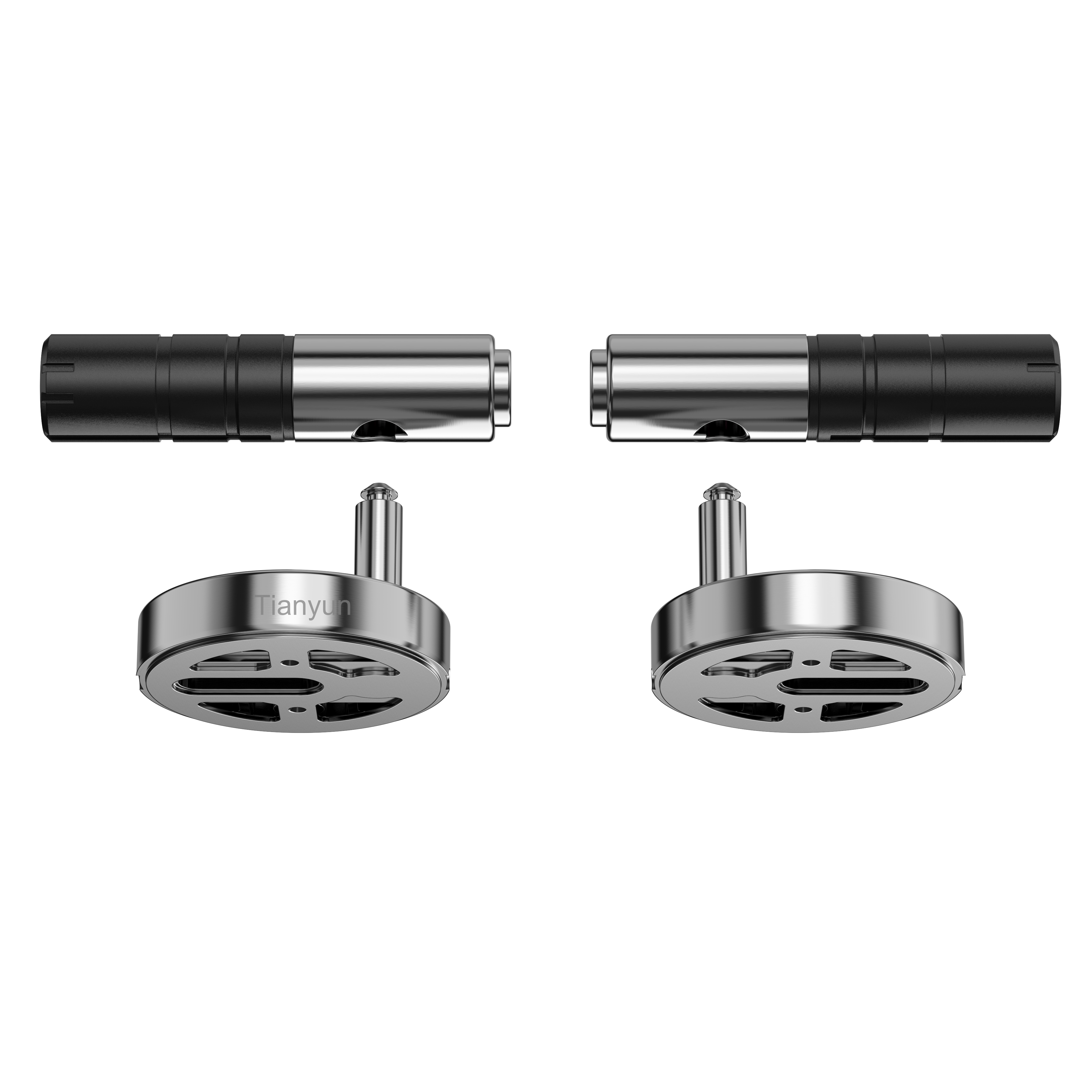 16 mm Diameter Super-Slim Two-Button Quick-Release Damper for UF Toilet Seats product view