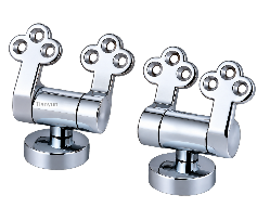 TY-A021 Heavy-Duty Metal Soft-Close Hinges for MDF and Wooden Toilet Seats