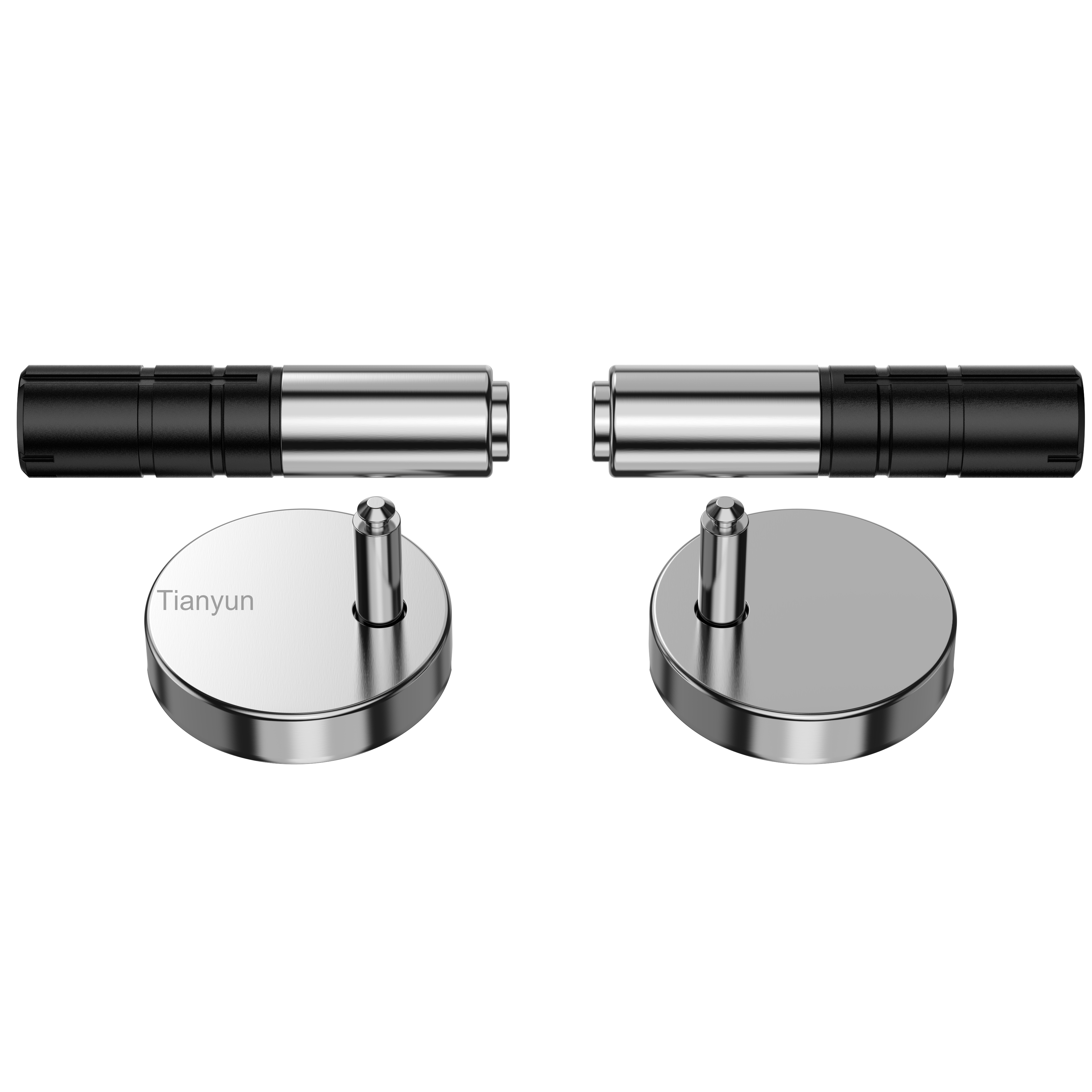 16 mm Diameter Super-Slim Two-Button Quick-Release Damper for UF Toilet Seats product view