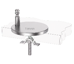 Push-Button Quick-Release Toilet Seat Fixing Kit with Adjustable Base and Arch Top Lock