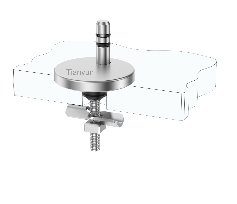 Adjustable Quick-Release Toilet Seat Top Fixing Kit with Pull-Out Base and Special-Shaped Lock