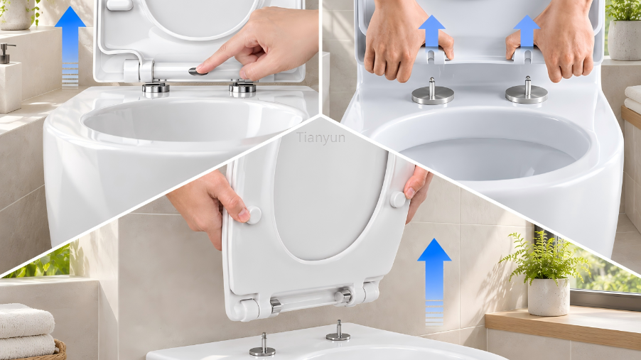 Stop Scrubbing Around It: Quick Release Toilet Seat Hinges Explained