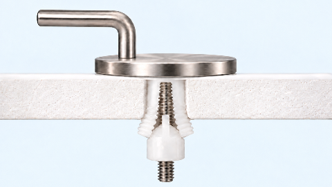 Adjustable Traditional Toilet Seat Hinge Base