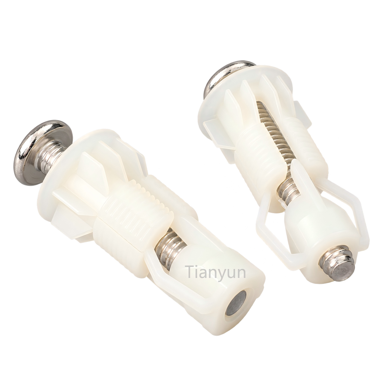 M6 Nylon Expansion Top Fixing for Toilet Seats - No Metal Nut Insert product view
