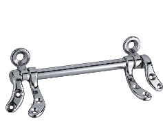 TY-P811 Metal Toilet Seat Bar Hinge Assembly with Two-Hole Mounting Leaves for OEM/ODM Projects