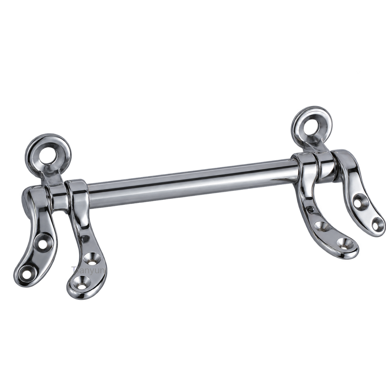 TY-P811 Metal Toilet Seat Bar Hinge Assembly with Two-Hole Mounting Leaves for OEM/ODM Projects product view