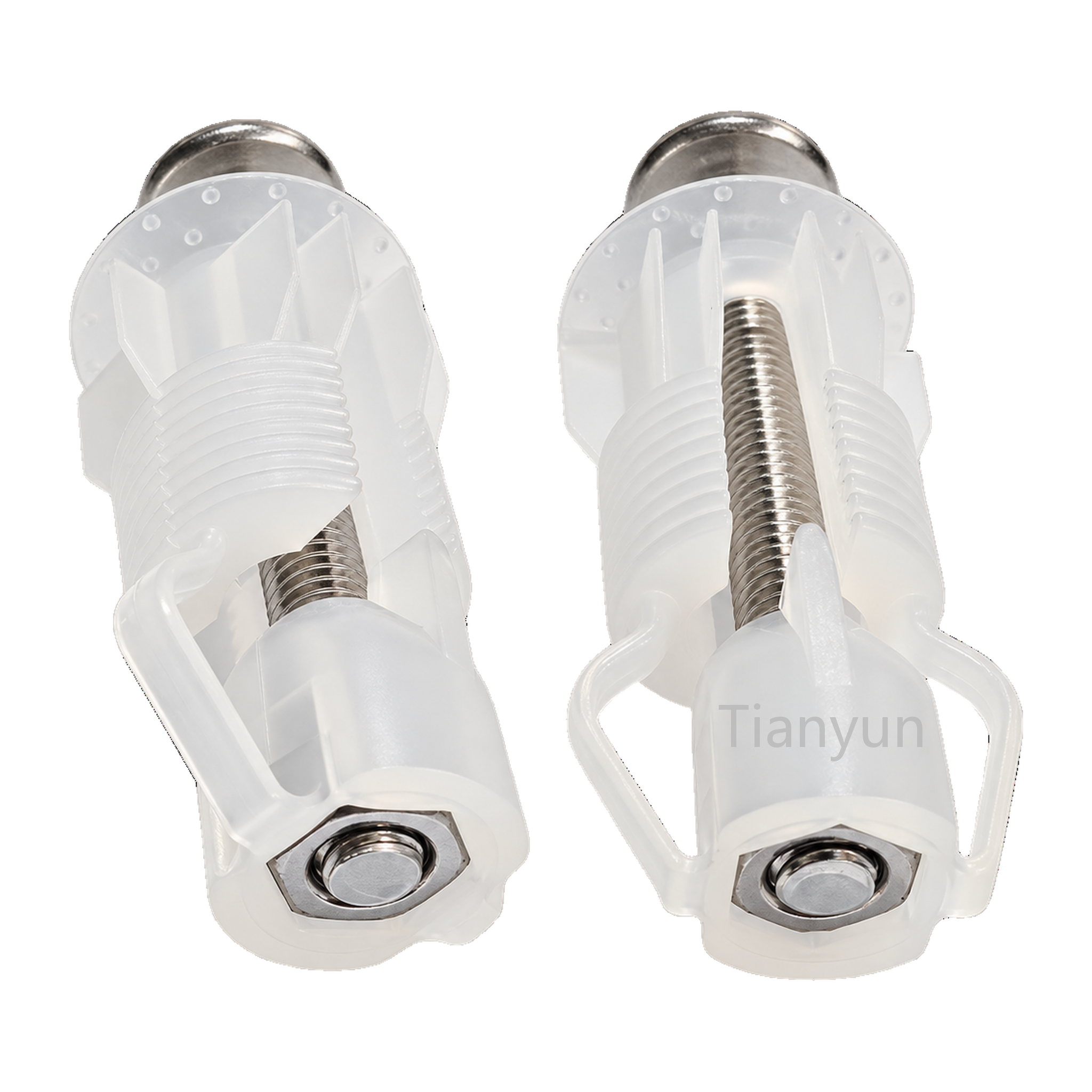 M5 Nylon Expansion Top Fixing for Toilet Seats - Stainless Steel Nut Insert product view