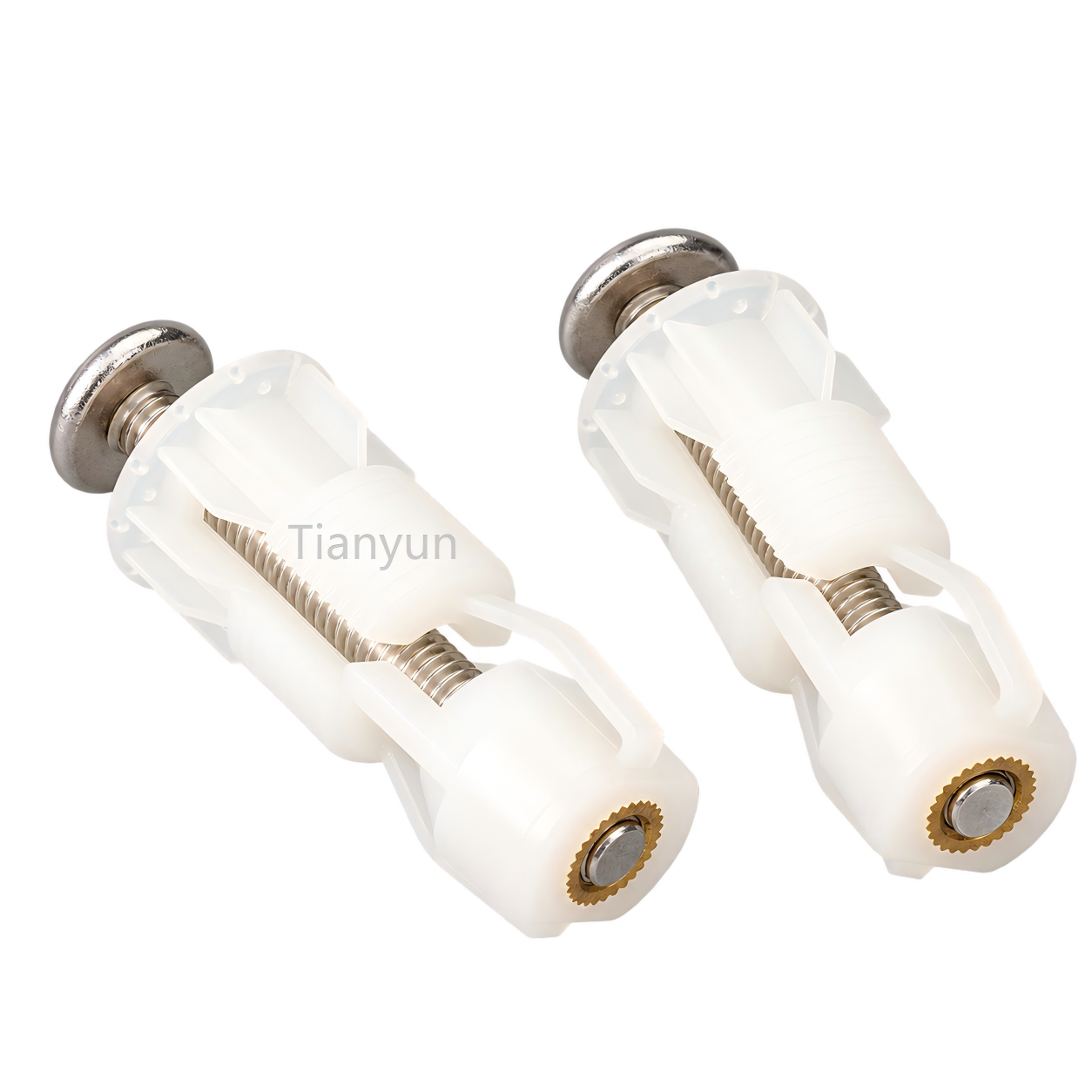 M5 Nylon Expansion Top Fixing for Toilet Seats - Brass Nut Insert product view