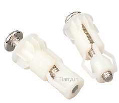 M6 Nylon Expansion Top Fixing for Toilet Seats - No Metal Nut Insert