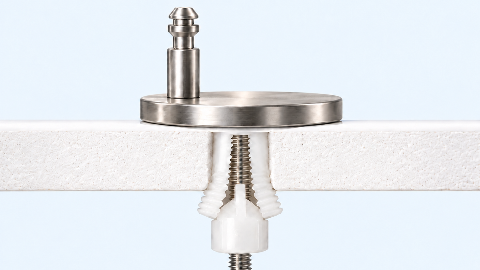 Adjustable Push Button/Lift-Off Quick Release Hinge Base