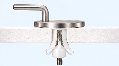 Adjustable Traditional Toilet Seat Hinge Base