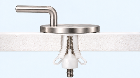 Adjustable Traditional Toilet Seat Hinge Base